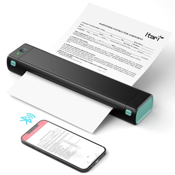 A4 Portable Printers Wireless For Travel Bluetooth-compatible Thermal Printer, Suitable For Mobile Office,Support Tattoo Paper Phomemo M08F - Image 10